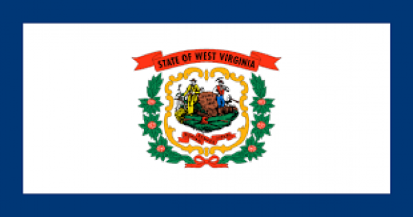 Fahne: US-West Virginia